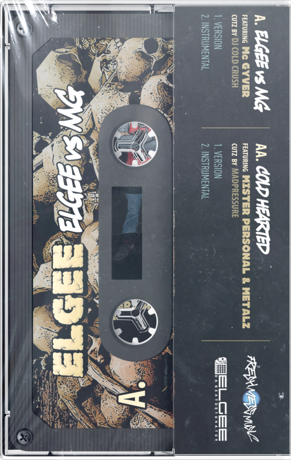 Elgee Da Beatdetonator ft. McGyver / Mister Personal / Metalz – Bundle 7inch + Music Cassette - Image 4